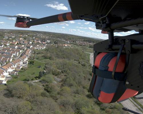 Un dron ha aconseguit salvar la vida d'un home durant una parada cardíaca