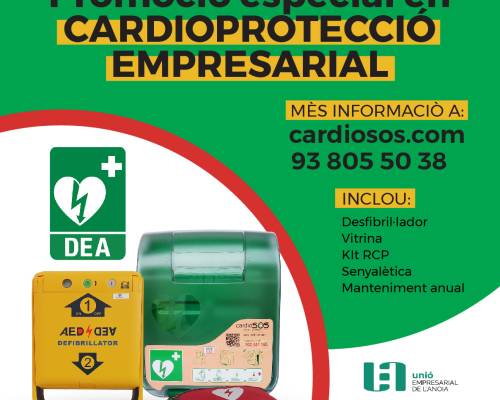 Promoció especial en Cardioprotecció Empresarial