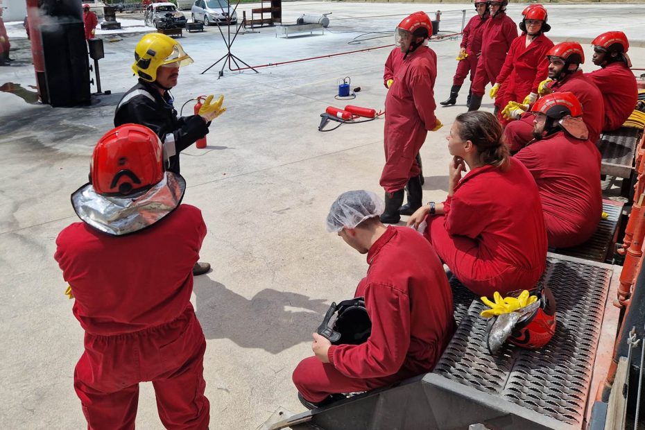 equip extinció incendis