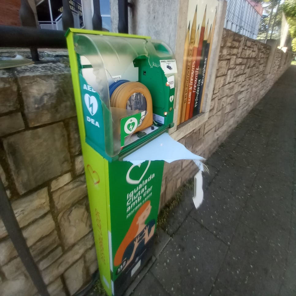 carretera manresa vandalisme