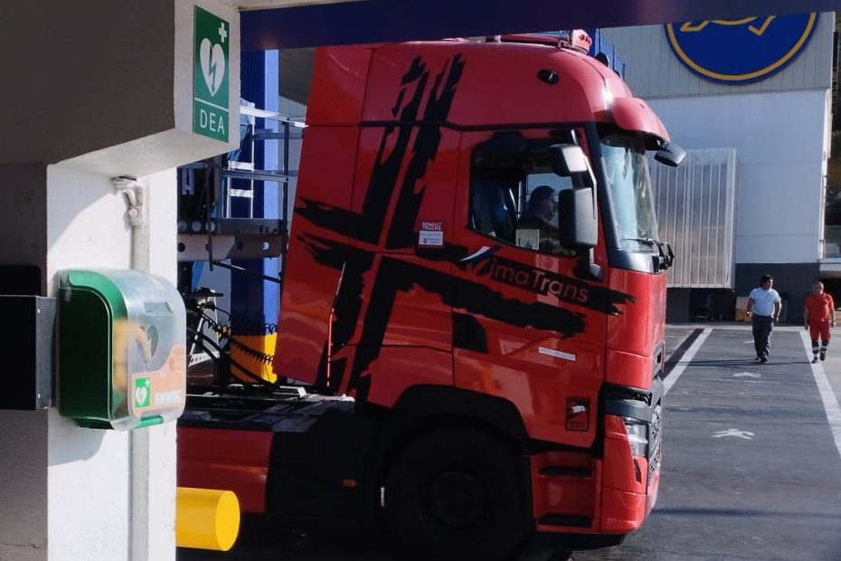 oil albera instalacion dea camion